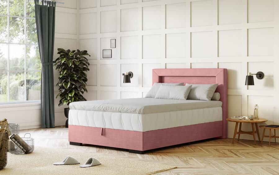 COTTA Boxspring Kelly uitgerust met led-licht incl. bedlade - Foto 7