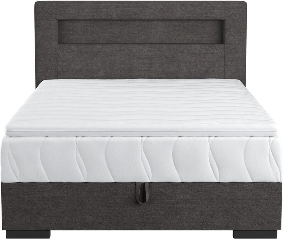 COTTA Boxspring Kelly uitgerust met led-licht incl. bedlade