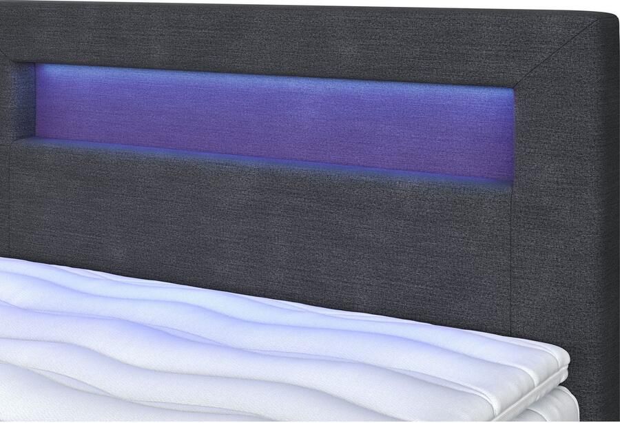 COTTA Boxspring Kelly uitgerust met led-licht incl. bedlade - Foto 2