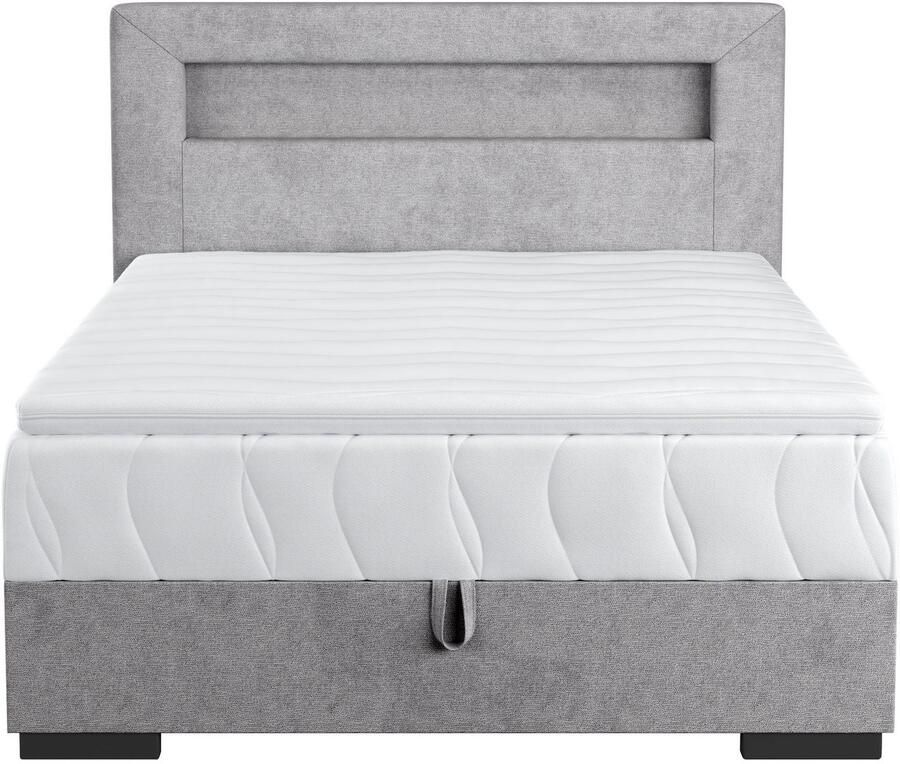 COTTA Boxspring Kelly uitgerust met led-licht incl. bedlade