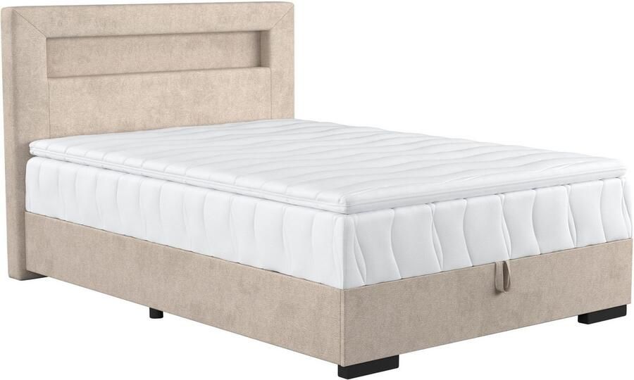 COTTA Boxspring Kelly uitgerust met led-licht incl. bedlade - Foto 3