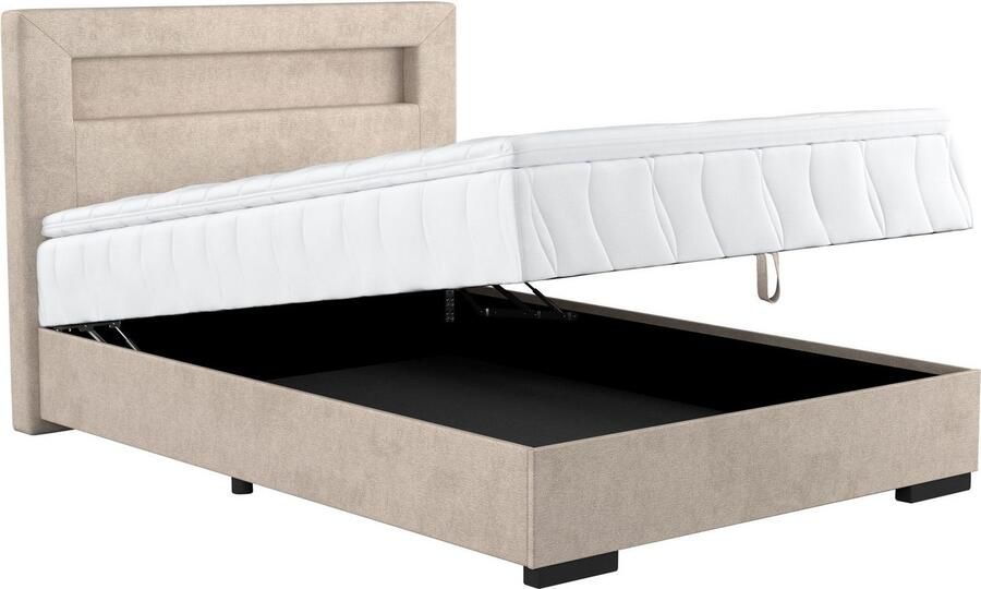 COTTA Boxspring Kelly uitgerust met led-licht incl. bedlade - Foto 4