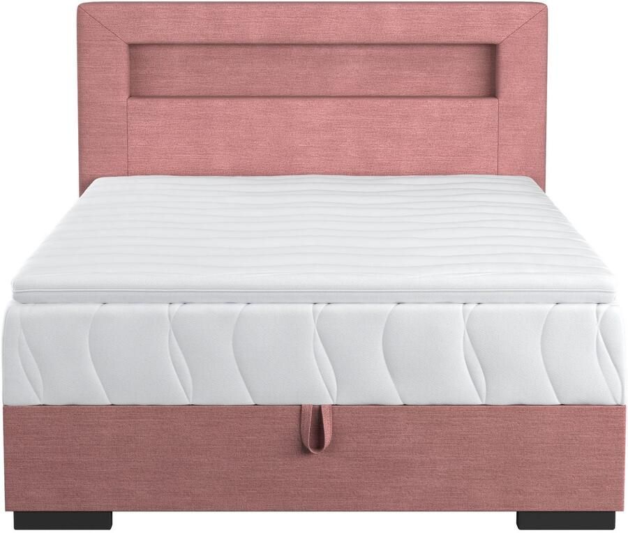 COTTA Boxspring Kelly uitgerust met led-licht incl. bedlade