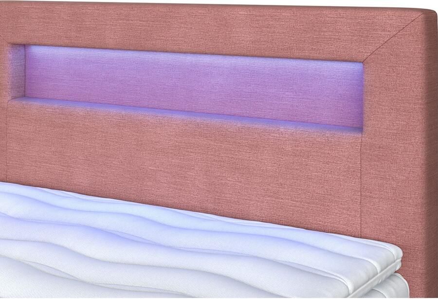 COTTA Boxspring Kelly uitgerust met led-licht incl. bedlade - Foto 2