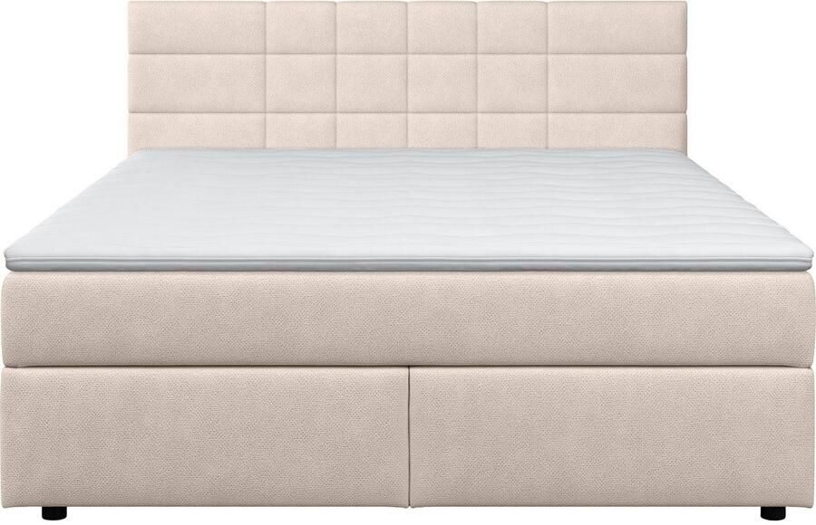 COTTA Boxspring NALA optioneel verkrijgbaar met matras en matrastopper