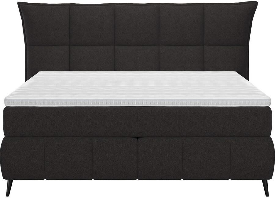 COTTA Boxspring Sarah inclusief topper 2 matraskernen hardheden h2 h3 of h4