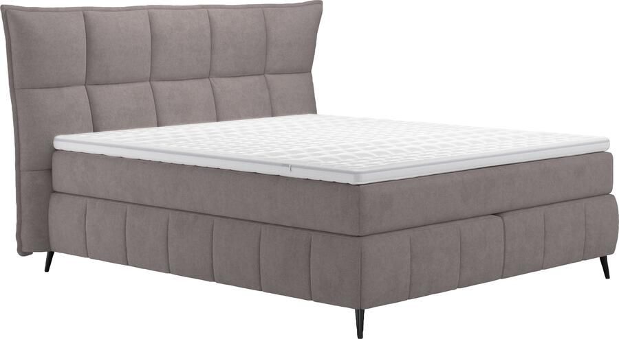 COTTA Boxspring Sarah inclusief topper 2 matraskernen hardheden h2 h3 of h4 - Foto 4