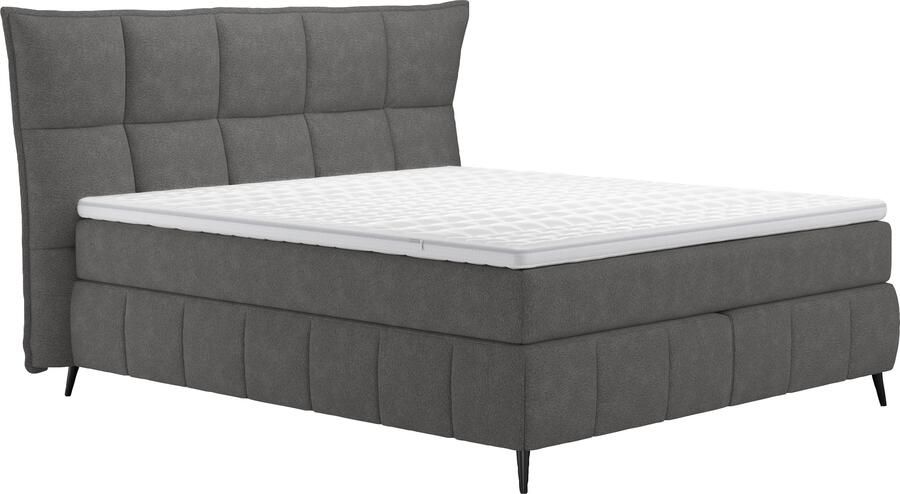 COTTA Boxspring Sarah inclusief topper 2 matraskernen hardheden h2 h3 of h4 - Foto 4