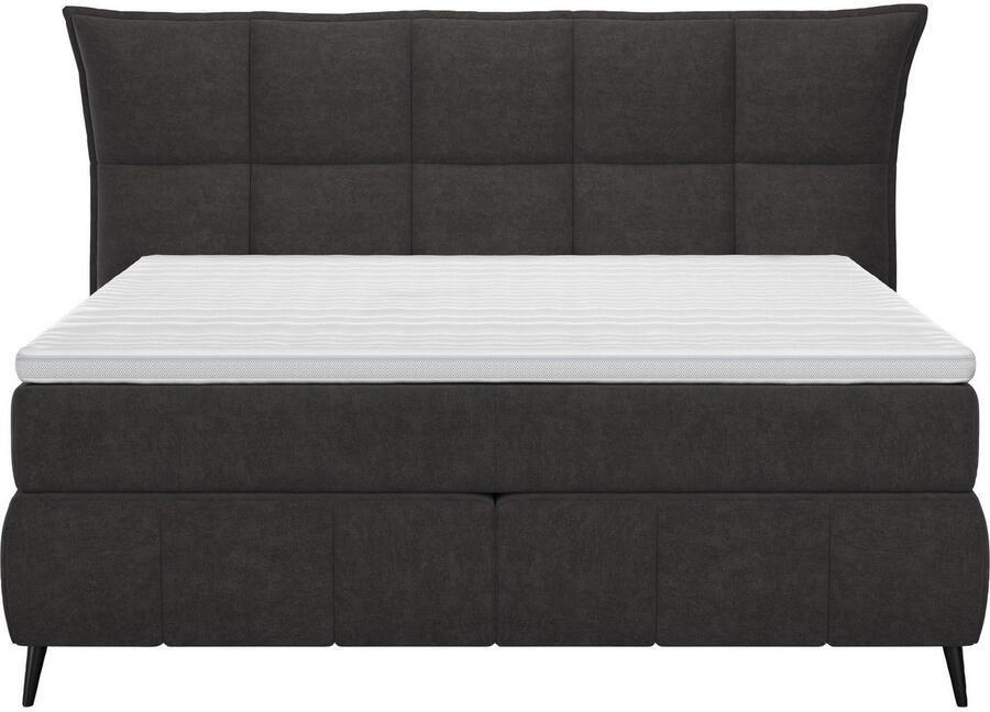 COTTA Boxspring Sarah inclusief topper 2 matraskernen hardheden h2 h3 of h4 - Foto 5