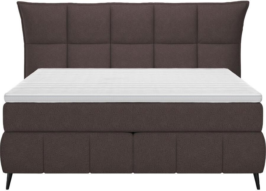 COTTA Boxspring Sarah inclusief topper 2 matraskernen hardheden h2 h3 of h4 - Foto 5