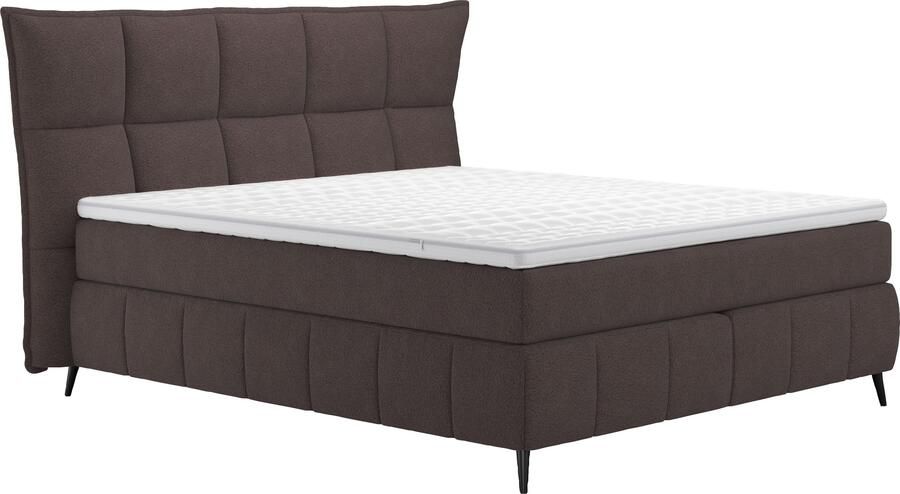 COTTA Boxspring Sarah inclusief topper 2 matraskernen hardheden h2 h3 of h4 - Foto 5