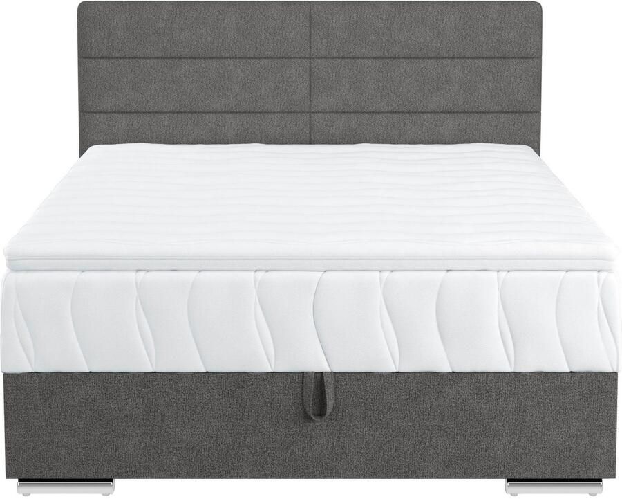 COTTA Boxspring Tom met bedkist topmatras en sierkussen