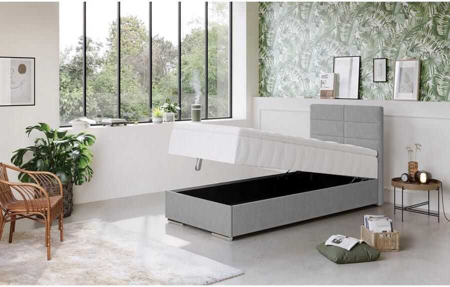COTTA Boxspring Tom met bedkist topmatras en sierkussen - Foto 7