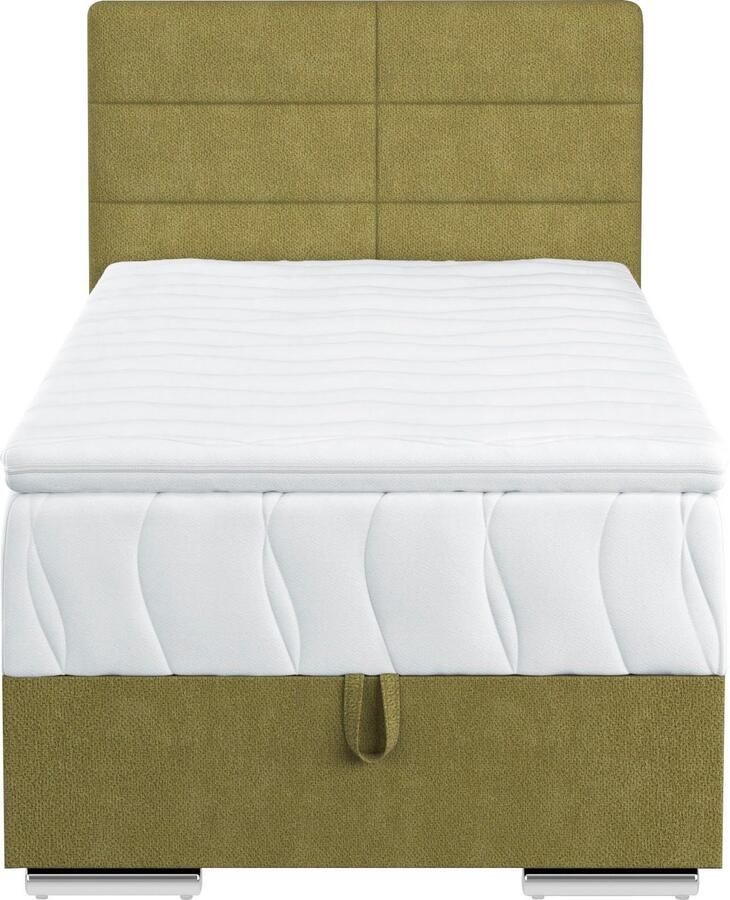 COTTA Boxspring Tom met bedkist topmatras en sierkussen - Foto 5