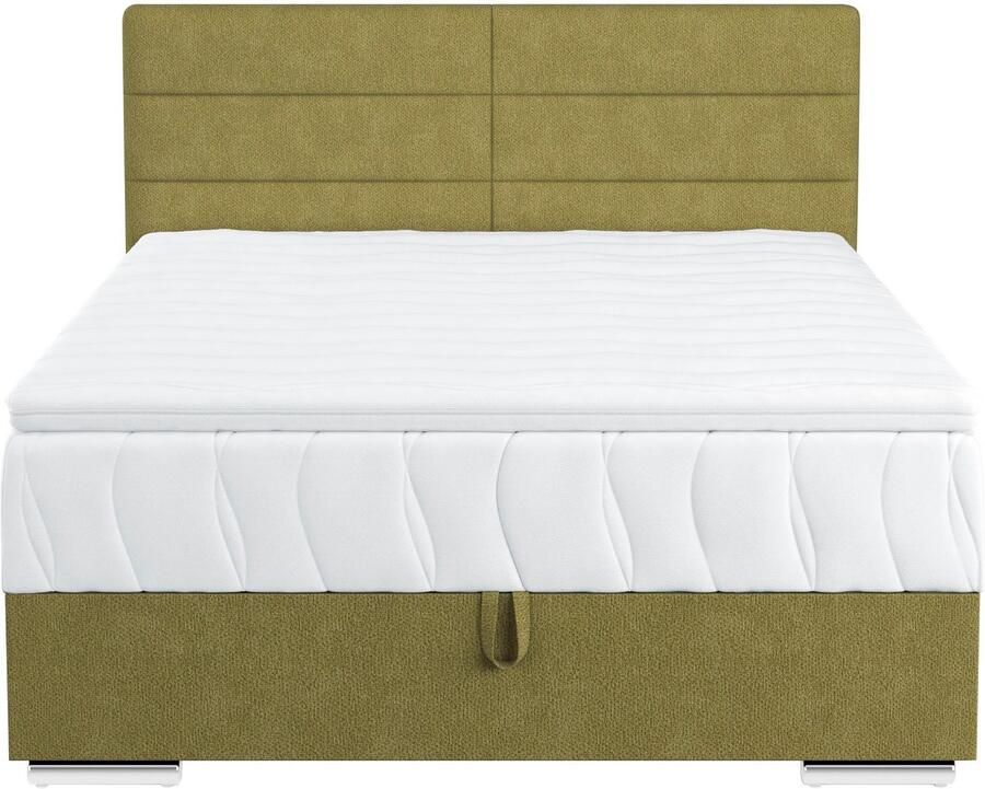 COTTA Boxspring Tom met bedkist topmatras en sierkussen - Foto 5