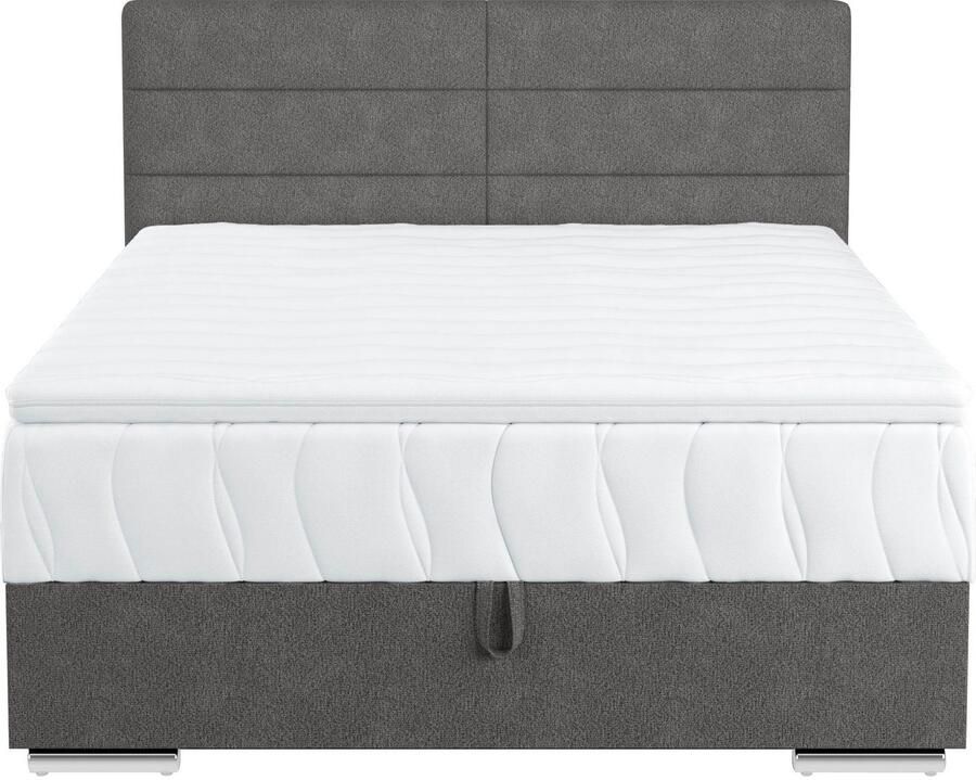 COTTA Boxspring Tom met bedkist topmatras en sierkussen