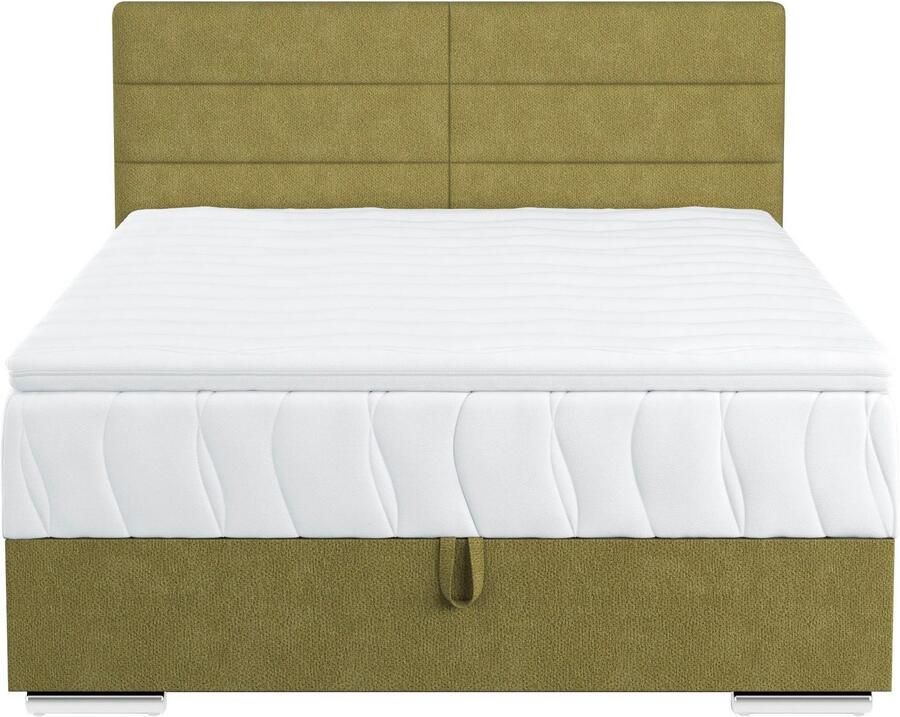 COTTA Boxspring Tom met bedkist topmatras en sierkussen - Foto 5