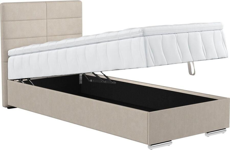 COTTA Boxspring Tom met bedkist topmatras en sierkussen - Foto 5
