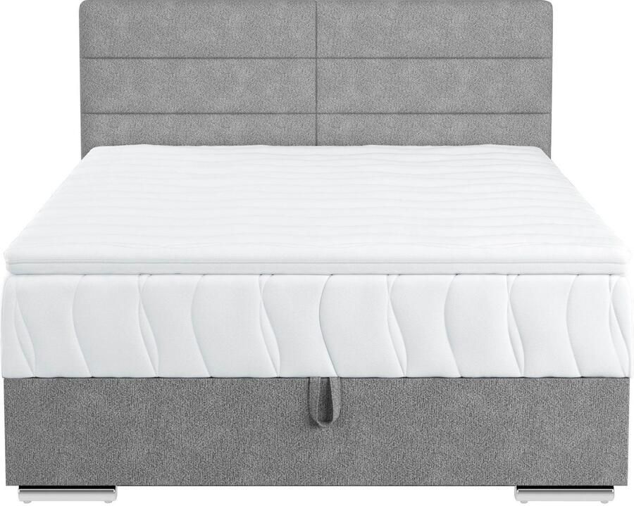 COTTA Boxspring Tom met bedkist topmatras en sierkussen