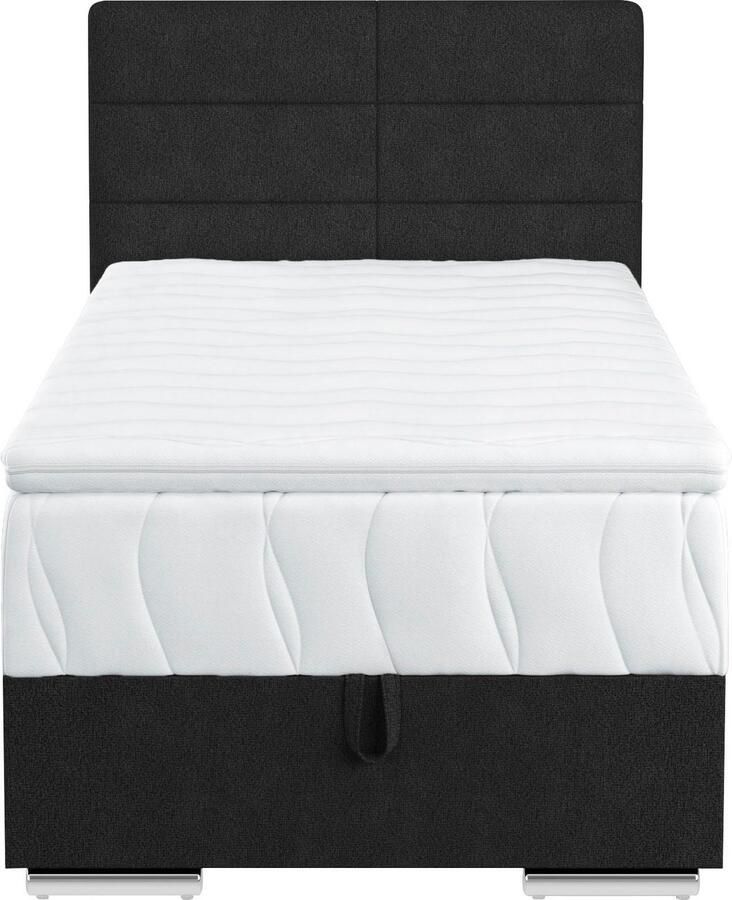 COTTA Boxspring Tom met bedkist topmatras en sierkussen
