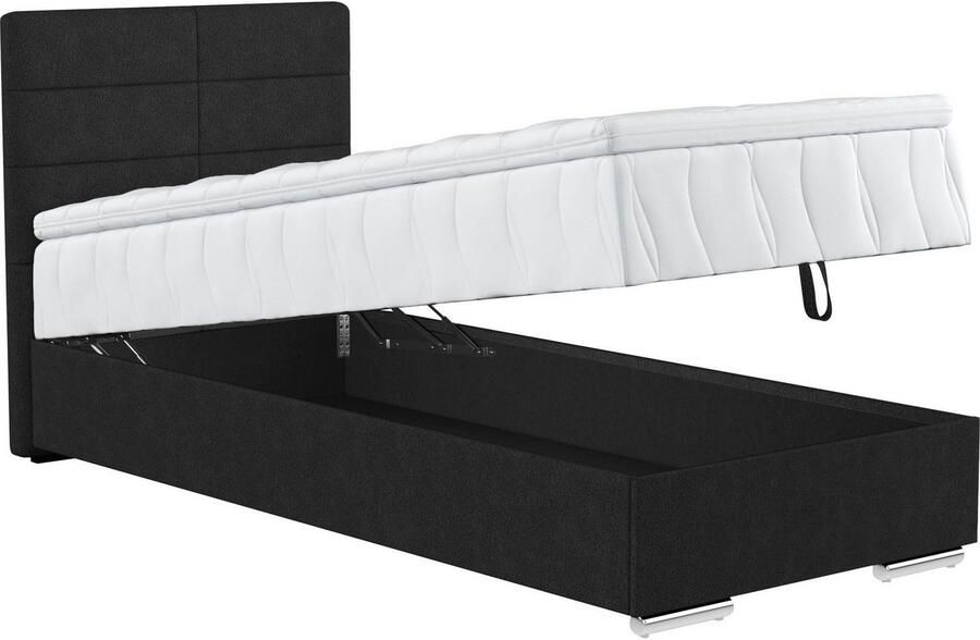 COTTA Boxspring Tom met bedkist topmatras en sierkussen - Foto 5