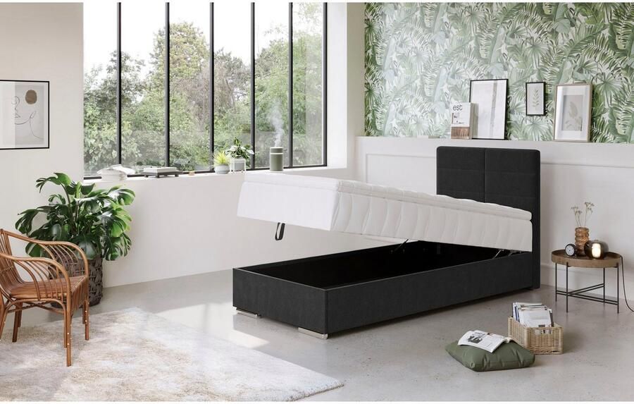 COTTA Boxspring Tom met bedkist topmatras en sierkussen - Foto 7