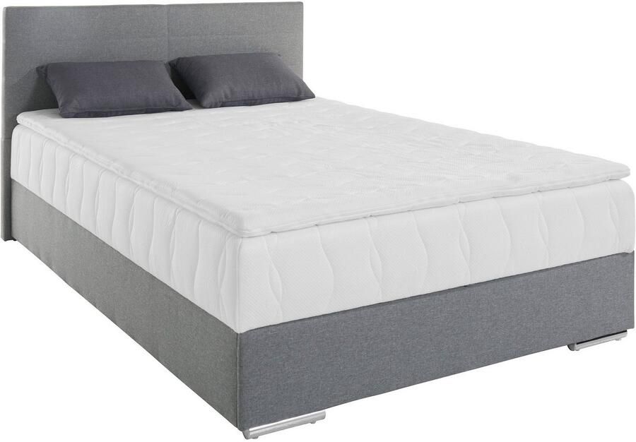COTTA Boxspring Tom met bedkist topmatras en sierkussen