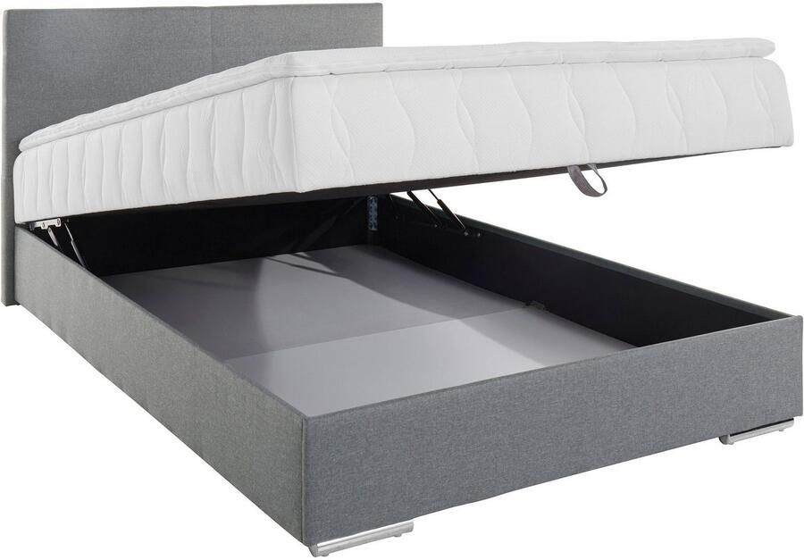COTTA Boxspring Tom met bedkist topmatras en sierkussen - Foto 6