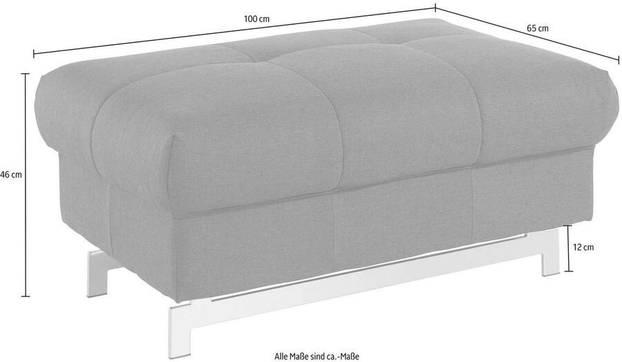 COTTA Hocker Chef met edele metalen slede - Foto 3