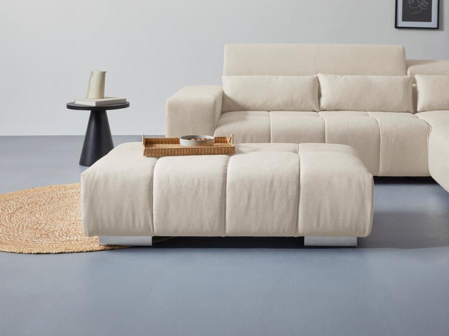 COTTA Hockerbank ORION comfortabele bank in modern ontwerp - Foto 2