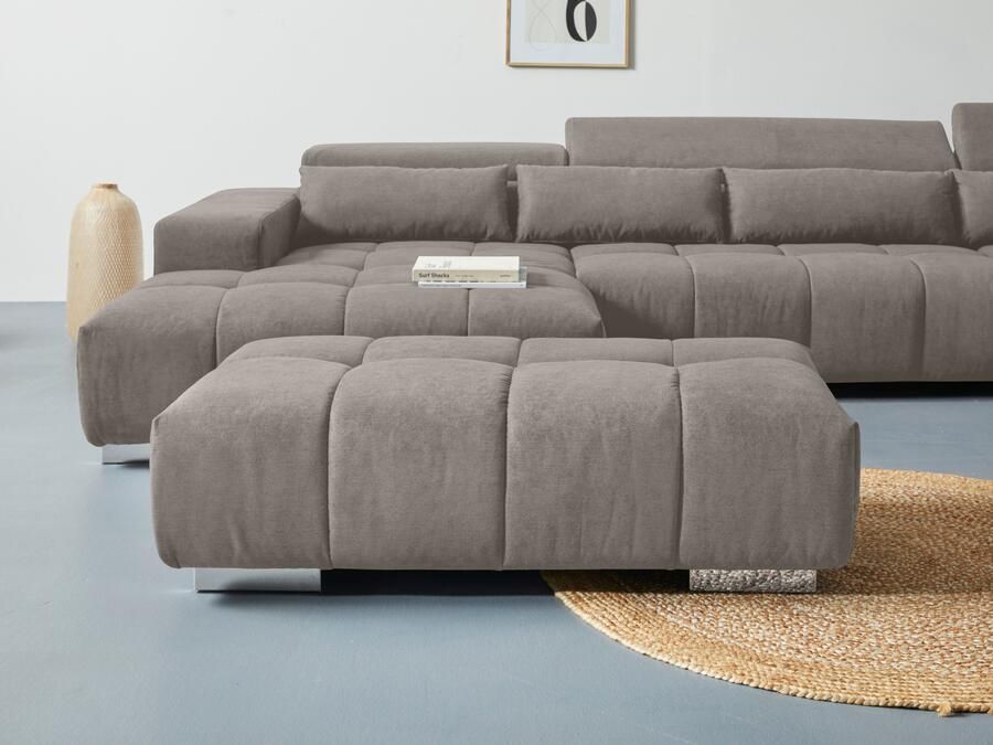 COTTA Hockerbank ORION comfortabele bank in modern ontwerp