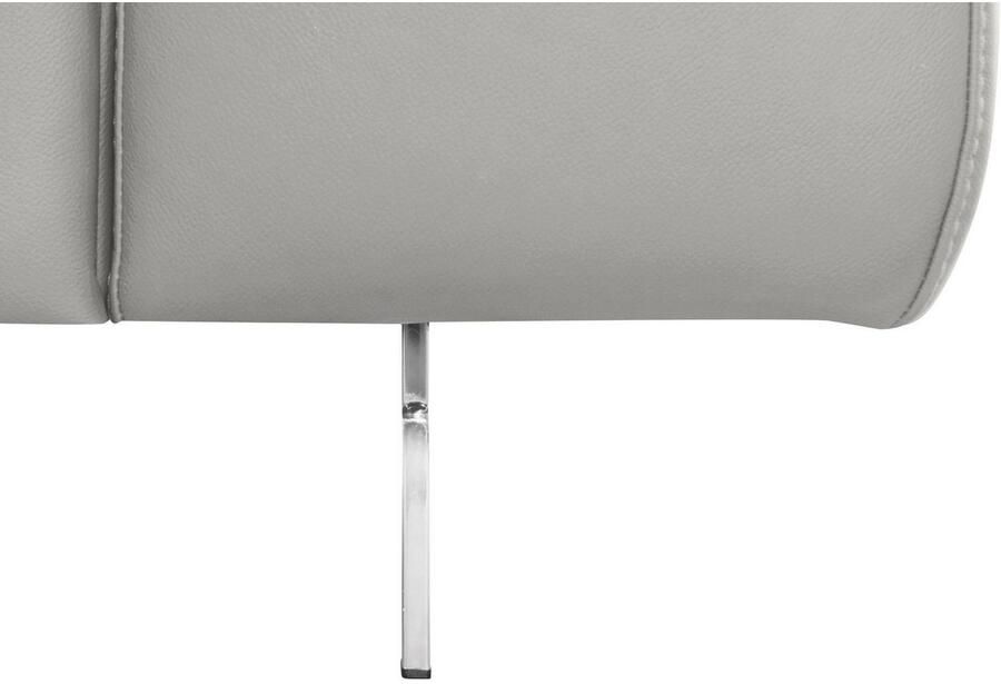 COTTA Hoekbank Chef L-vorm met hoofdbordverstelling edele metalen slede optioneel met slaapfunctie - Foto 2