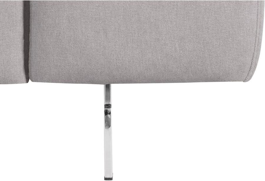 COTTA Hoekbank Chef L-vorm met hoofdbordverstelling edele metalen slede optioneel met slaapfunctie - Foto 3