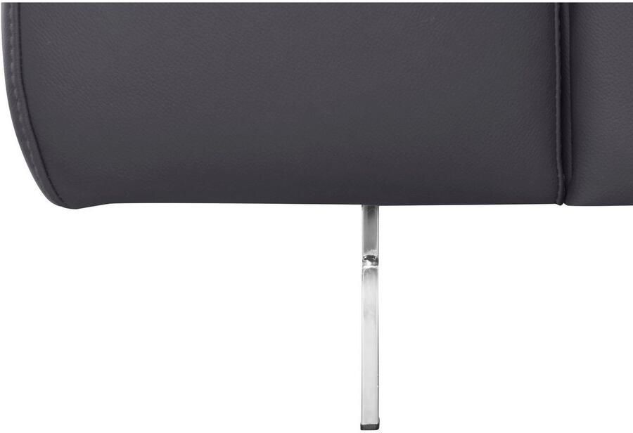 COTTA Hoekbank Chef L-vorm met hoofdbordverstelling edele metalen slede optioneel met slaapfunctie - Foto 2