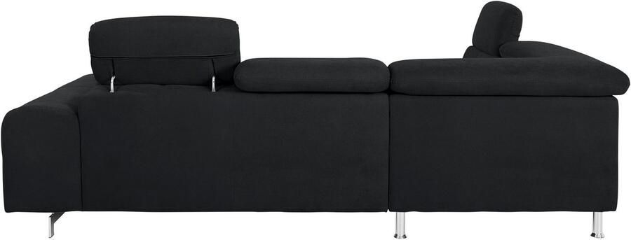 COTTA Hoekbank Chef L-vorm met hoofdbordverstelling edele metalen slede optioneel met slaapfunctie - Foto 9