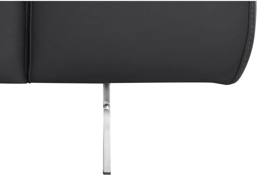 COTTA Hoekbank Chef L-vorm met hoofdbordverstelling edele metalen slede optioneel met slaapfunctie - Foto 2