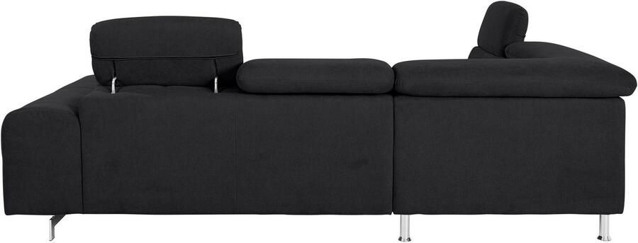 COTTA Hoekbank Chef L-vorm met hoofdbordverstelling edele metalen slede optioneel met slaapfunctie - Foto 10