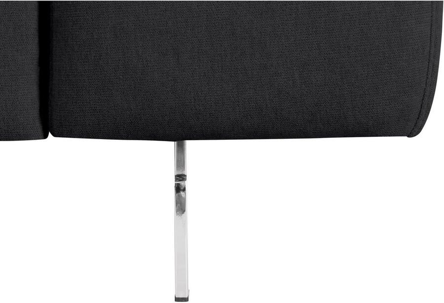 COTTA Hoekbank Chef L-vorm met hoofdbordverstelling edele metalen slede optioneel met slaapfunctie - Foto 3