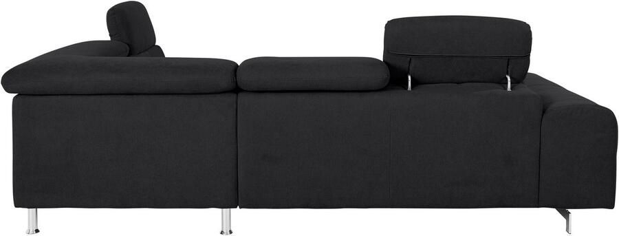 COTTA Hoekbank Chef L-vorm met hoofdbordverstelling edele metalen slede optioneel met slaapfunctie - Foto 9