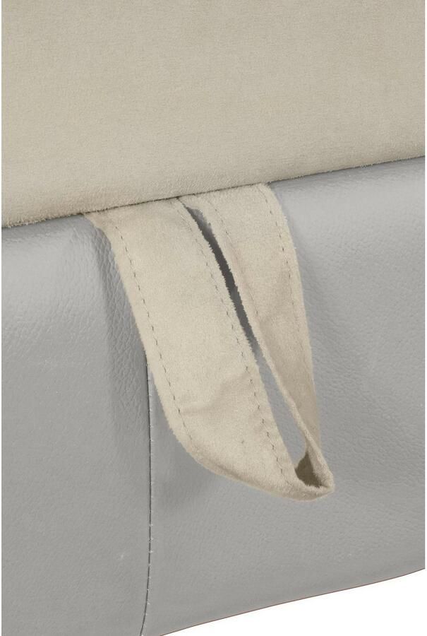 COTTA Hoekbank Chef L-vorm met hoofdbordverstelling edele metalen slede optioneel met slaapfunctie - Foto 3