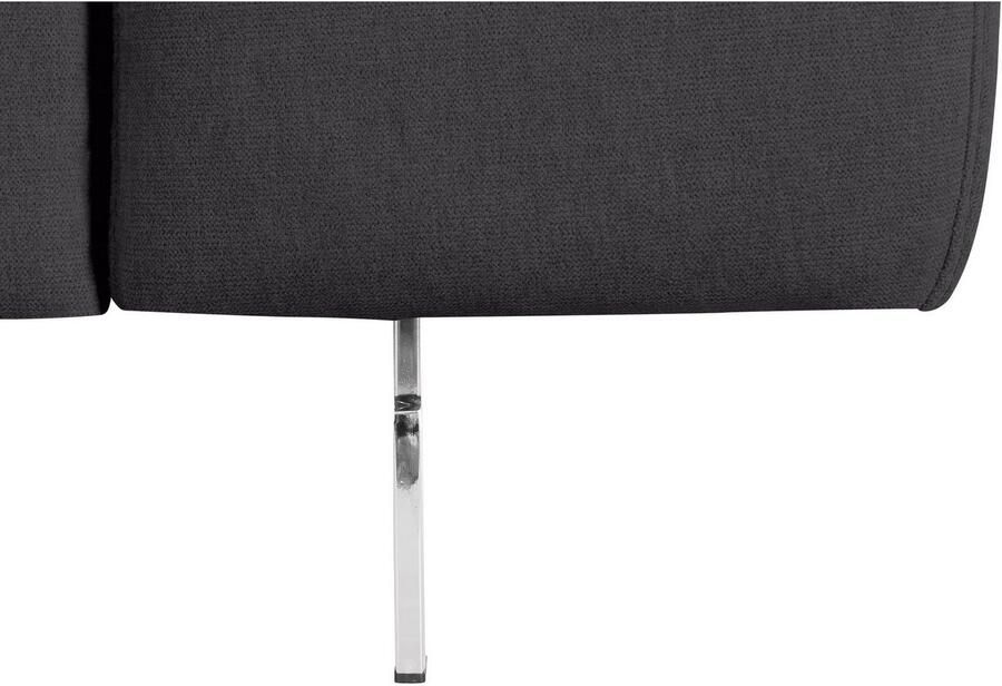 COTTA Hoekbank Chef L-vorm met hoofdbordverstelling edele metalen slede optioneel met slaapfunctie - Foto 3