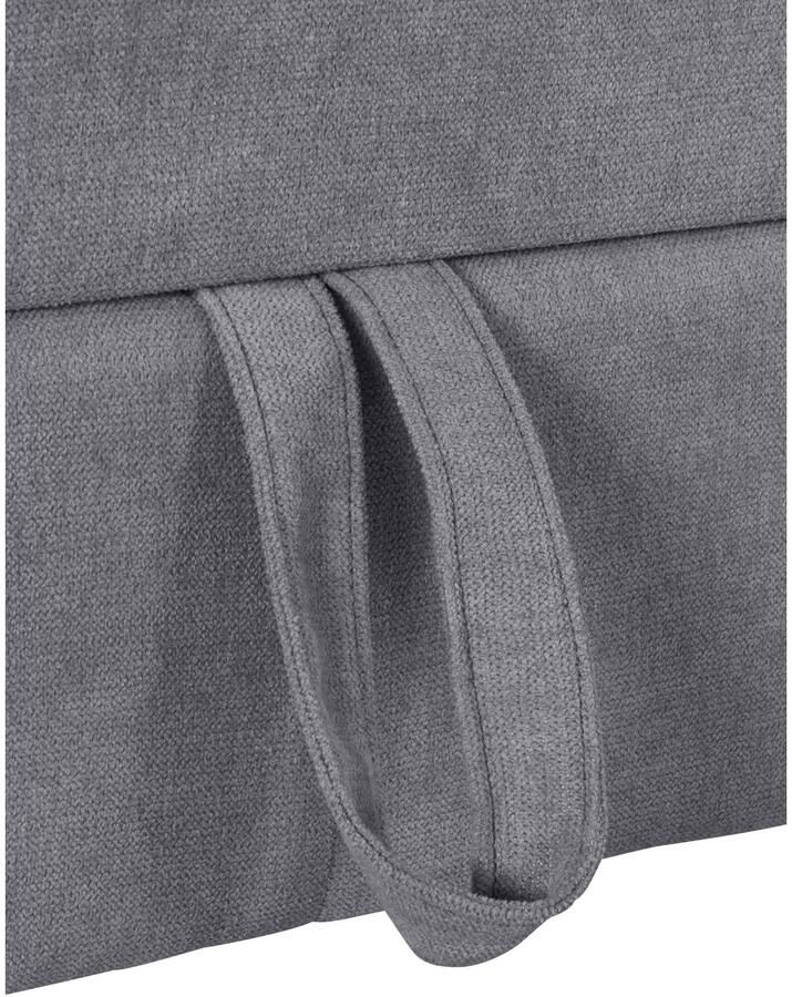 COTTA Hoekbank Chef L-vorm met hoofdbordverstelling edele metalen slede optioneel met slaapfunctie