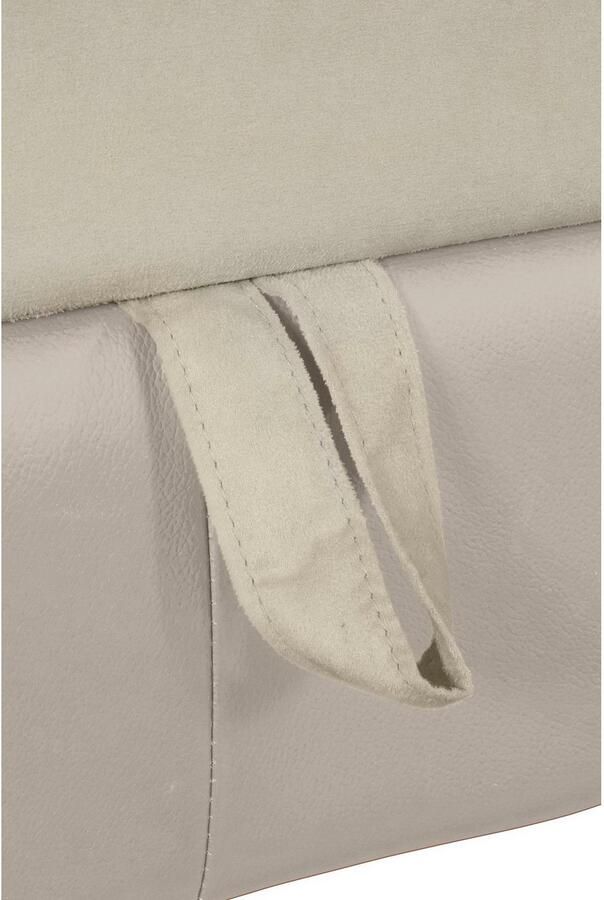 COTTA Hoekbank Chef L-vorm met hoofdbordverstelling edele metalen slede optioneel met slaapfunctie - Foto 3