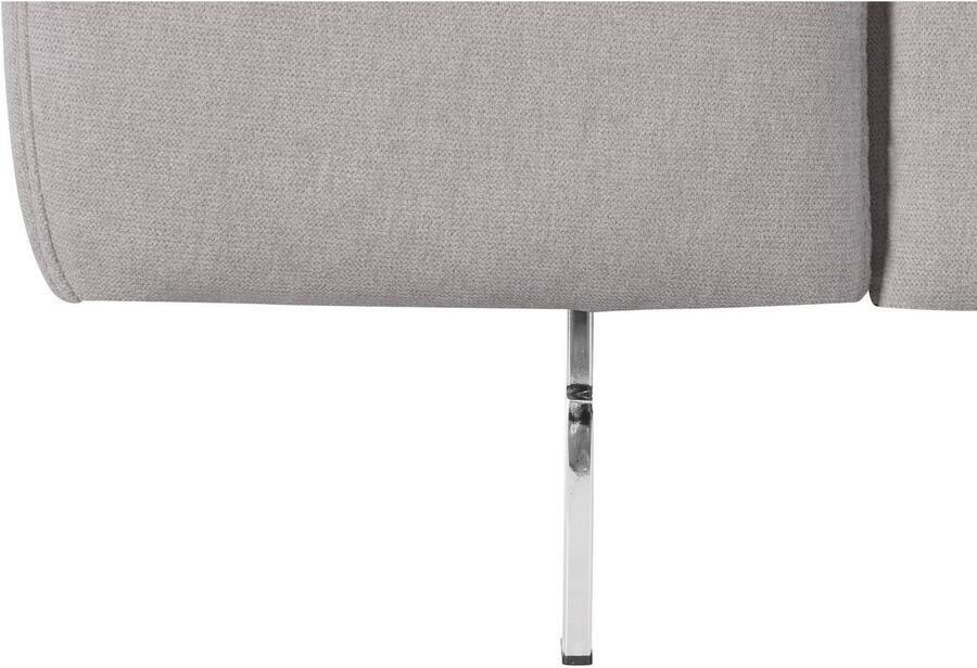 COTTA Hoekbank Chef L-vorm met hoofdbordverstelling edele metalen slede optioneel met slaapfunctie - Foto 3