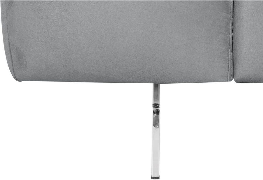 COTTA Hoekbank Chef L-vorm met hoofdbordverstelling edele metalen slede optioneel met slaapfunctie - Foto 5