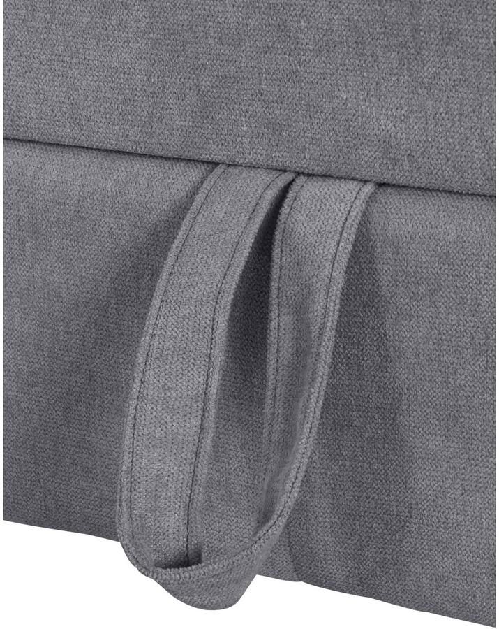 COTTA Hoekbank Chef L-vorm met hoofdbordverstelling edele metalen slede optioneel met slaapfunctie