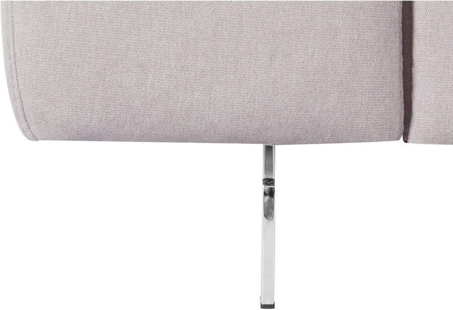 COTTA Hoekbank Chef L-vorm met hoofdbordverstelling edele metalen slede optioneel met slaapfunctie - Foto 3