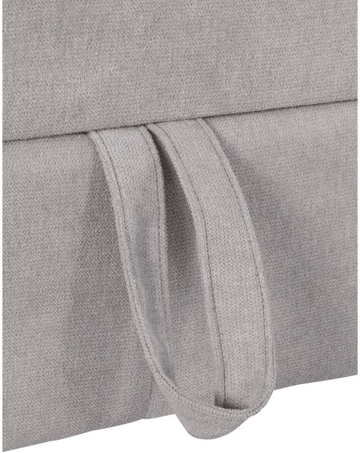 COTTA Hoekbank Chef L-vorm met hoofdbordverstelling edele metalen slede optioneel met slaapfunctie