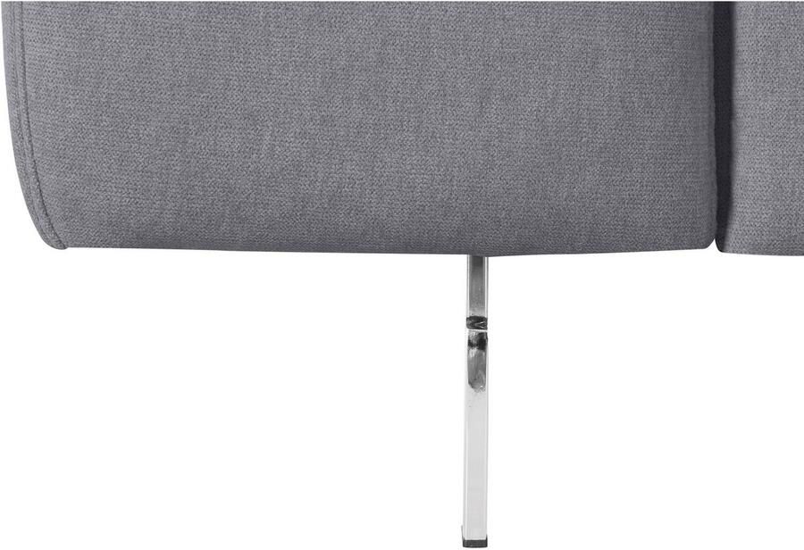 COTTA Hoekbank Chef L-vorm met hoofdbordverstelling edele metalen slede optioneel met slaapfunctie - Foto 3