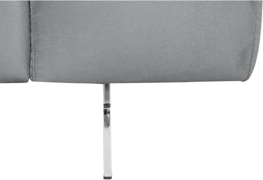 COTTA Hoekbank Chef L-vorm met hoofdbordverstelling edele metalen slede optioneel met slaapfunctie - Foto 6